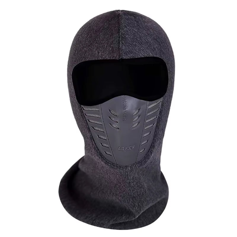 Face Cover Outdoor Winter Warm Bicycle Climbing Skiing Windproof Carbon Filter Thermal Fleece Balaclava Head Protector