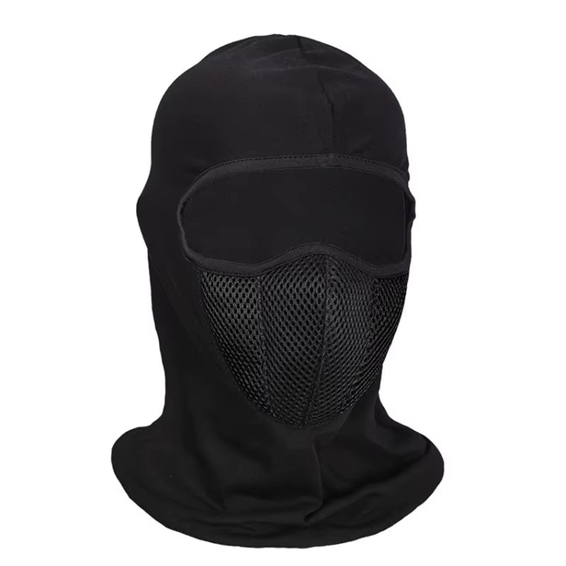 Face Cover Outdoor Winter Warm Bicycle Climbing Skiing Windproof Carbon Filter Thermal Fleece Balaclava Head Protector