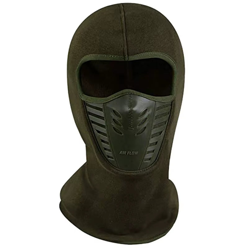 Face Cover Outdoor Winter Warm Bicycle Climbing Skiing Windproof Carbon Filter Thermal Fleece Balaclava Head Protector