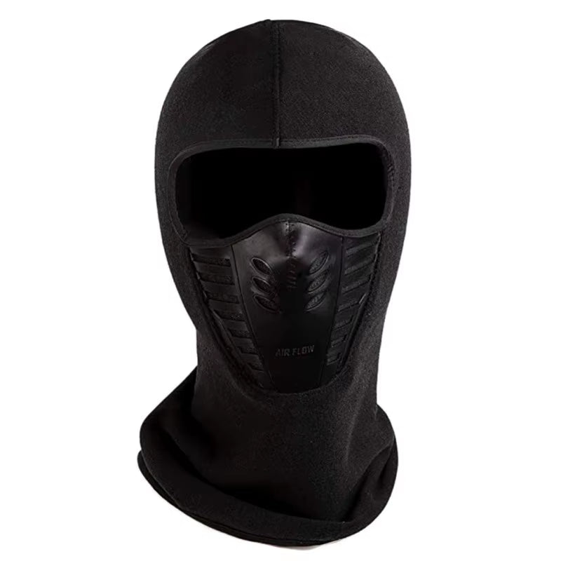 Face Cover Outdoor Winter Warm Bicycle Climbing Skiing Windproof Carbon Filter Thermal Fleece Balaclava Head Protector