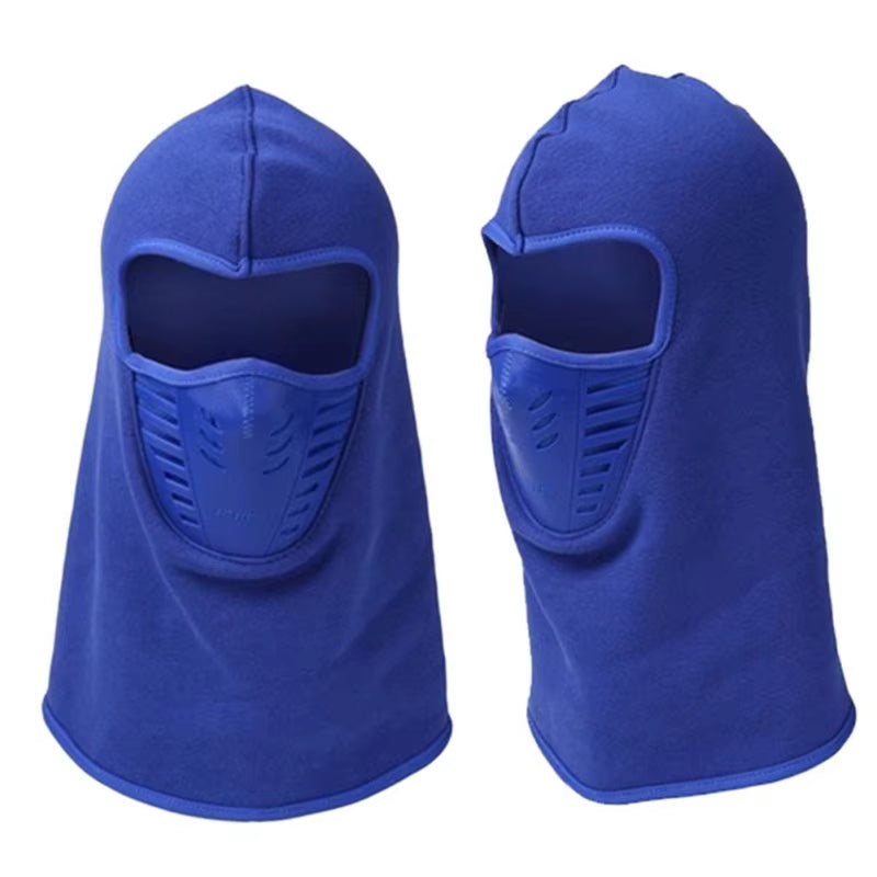 Face Cover Outdoor Winter Warm Bicycle Climbing Skiing Windproof Carbon Filter Thermal Fleece Balaclava Head Protector