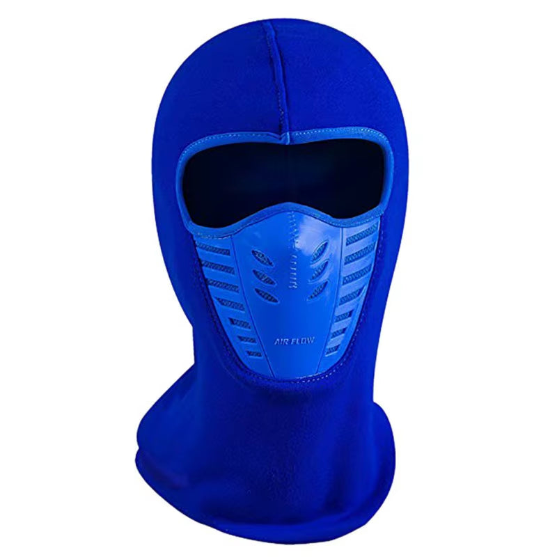 Face Cover Outdoor Winter Warm Bicycle Climbing Skiing Windproof Carbon Filter Thermal Fleece Balaclava Head Protector