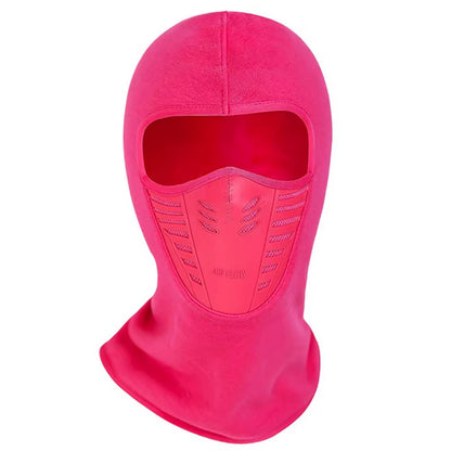 Face Cover Outdoor Winter Warm Bicycle Climbing Skiing Windproof Carbon Filter Thermal Fleece Balaclava Head Protector