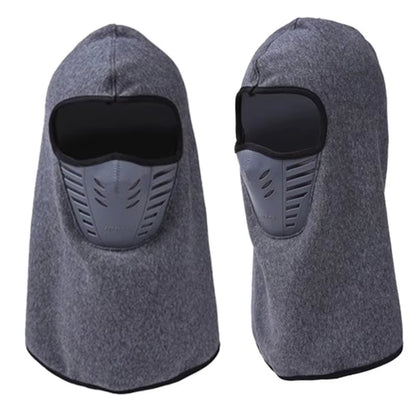 Face Cover Outdoor Winter Warm Bicycle Climbing Skiing Windproof Carbon Filter Thermal Fleece Balaclava Head Protector